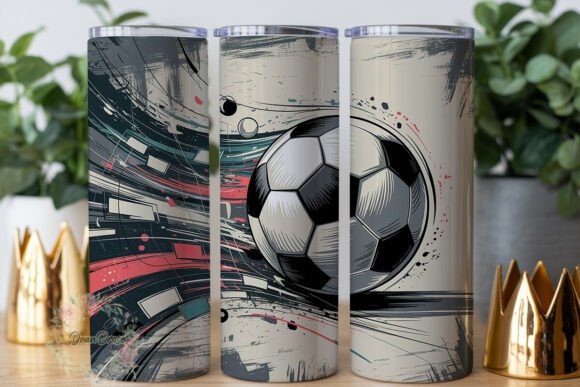 Abstract Sport Ball 20oz Tumbler Wrap Review