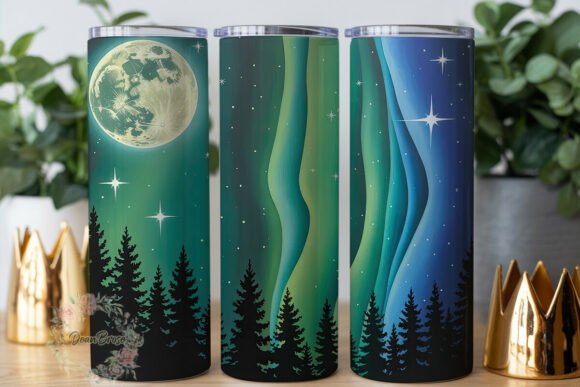 Aurora Borealis Night Sky 20oz Tumbler Review