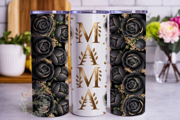 Black Rose Gold MAMA Tumbler Wrap Review