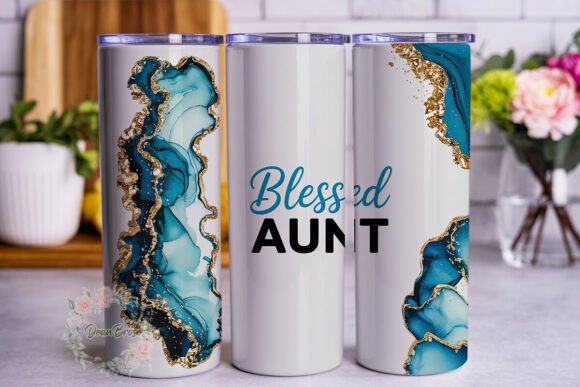 Blessed Aunt Geode Abstract 20oz Tumbler Review