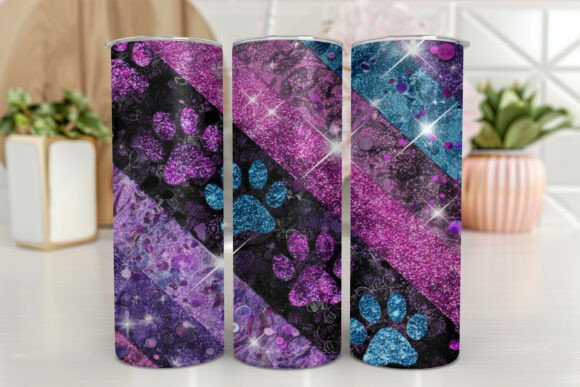 Dog Paw Prints Tumbler Wrap Sublimation Review