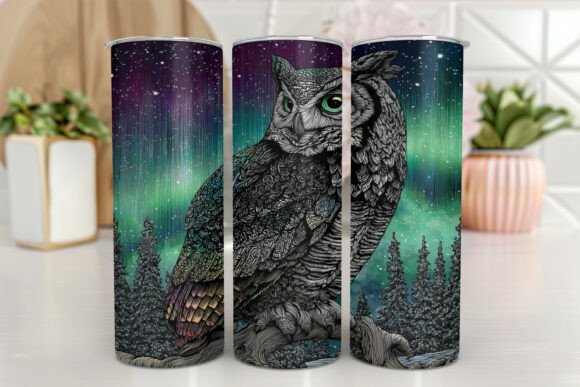 Gold Owl Tumbler Wrap Design Review