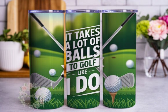 Golf Course Humor 20oz Tumbler Wrap Review