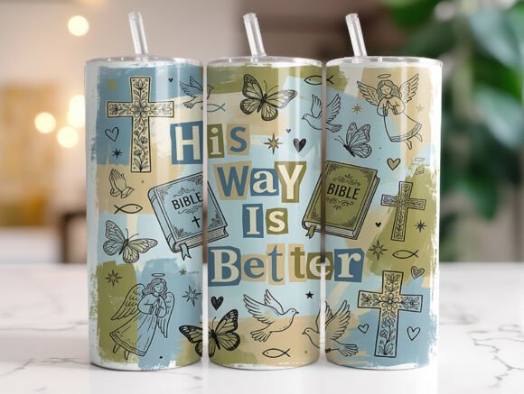His Way is Better Faith Tumbler Wrap PNG Review