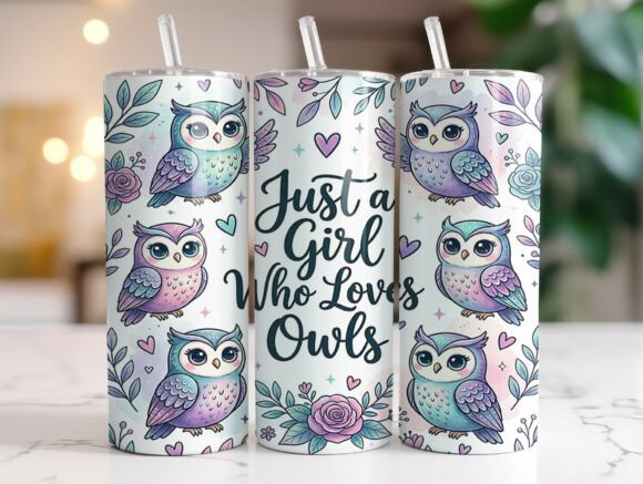 Just a Girl Who Loves Owls Tumbler Wrap Review