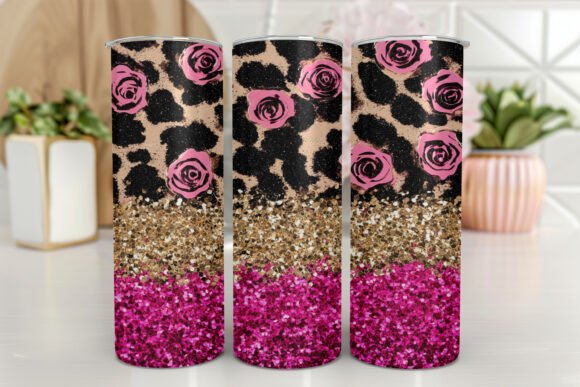 Leopard Glitter 20oz Tumbler Wrap Review
