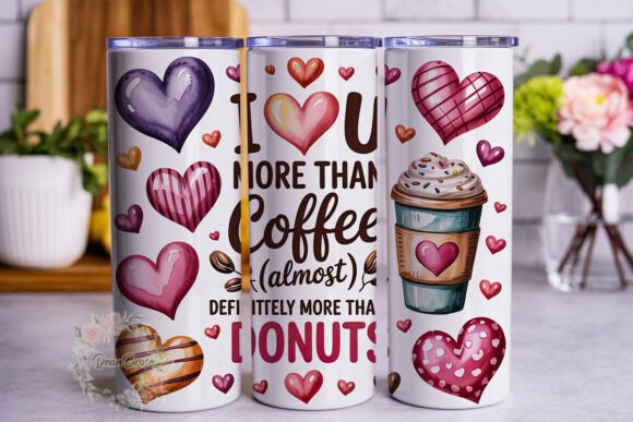 Love Coffee Donuts 20oz Tumbler Wrap Review