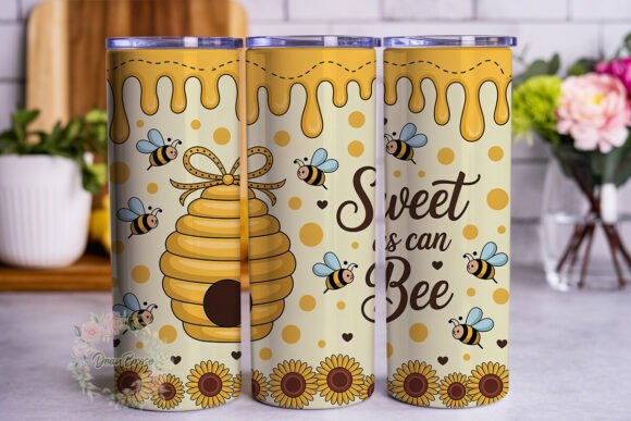 Sweet Bee Honey Drips 20oz Tumbler Wrap Review
